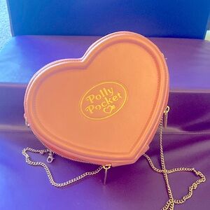 Polly Pocket Pink Heart Purse